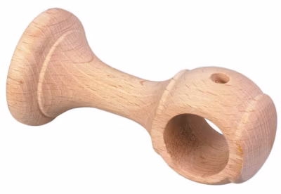 1 SUPPORT MOYEN – BRUT À PEINDRE – 6CM – DIAMÈTRE 20
