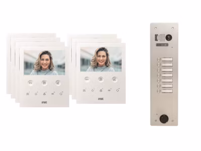 Kit visiophone 1 rangée avec 7 écrans URMET Collectif