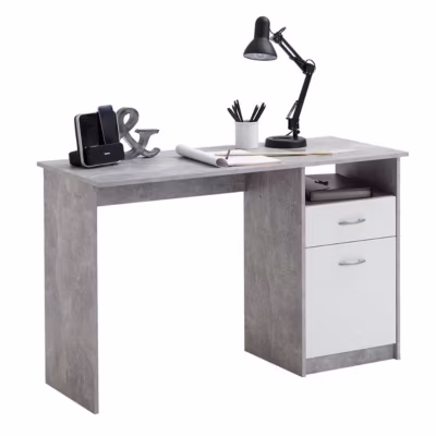 Bureau avec Rangements L123cm – Jackson