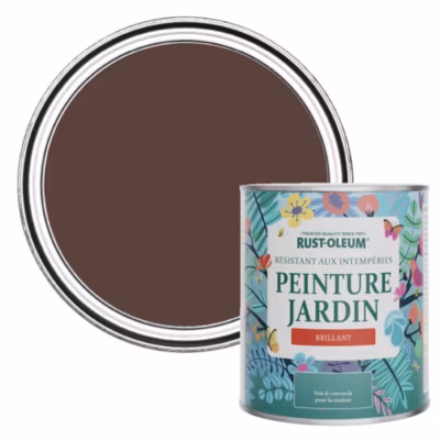 Peinture Rouge pour Jardin et terrasse, Finition Brillante – RUST-OLEUM – Valentina