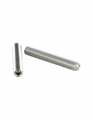 Vis métaux Inox A2 Sans tête six pans creux (sthc) Clé de 2 HC2 M4X25 Bout cuvette – 1 pièce