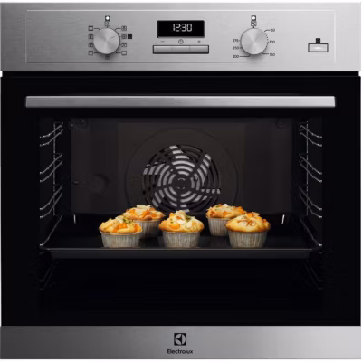 Four intégrable multifonction 72l 60cm catalyse inox Electrolux EOD3C00X steambake 600 pro
