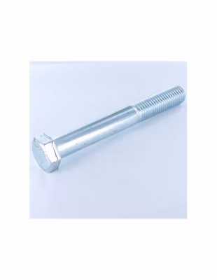 Corps de boulon filetage partiel Tête hexagonale TH M20X120 Classe 8.8 Acier zingué – 1 pièce
