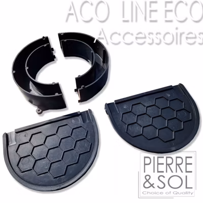 Set d&rsquo;accessoires Caniveau PP – ACO LINE ECO