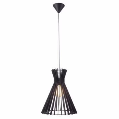 Suspension luminaire GROA 34 Bois Noir H. 41,4 IP20 Nordlux-Intérieur