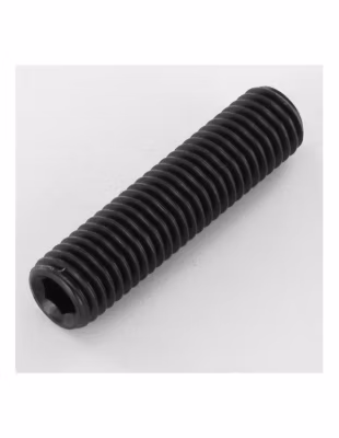 Vis métaux Sans tête six pans creux (sthc) Clé de 6 HC6 M12X30 Bout cuvette Acier brut – 1 pièce