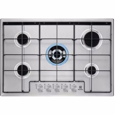 Plaque de cuisson gaz electrolux 5 foyers 4000 W 74.4 cm