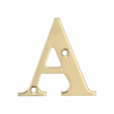 AMIG – Lettres laiton – 2 » – 50 mm – Laiton – Poli