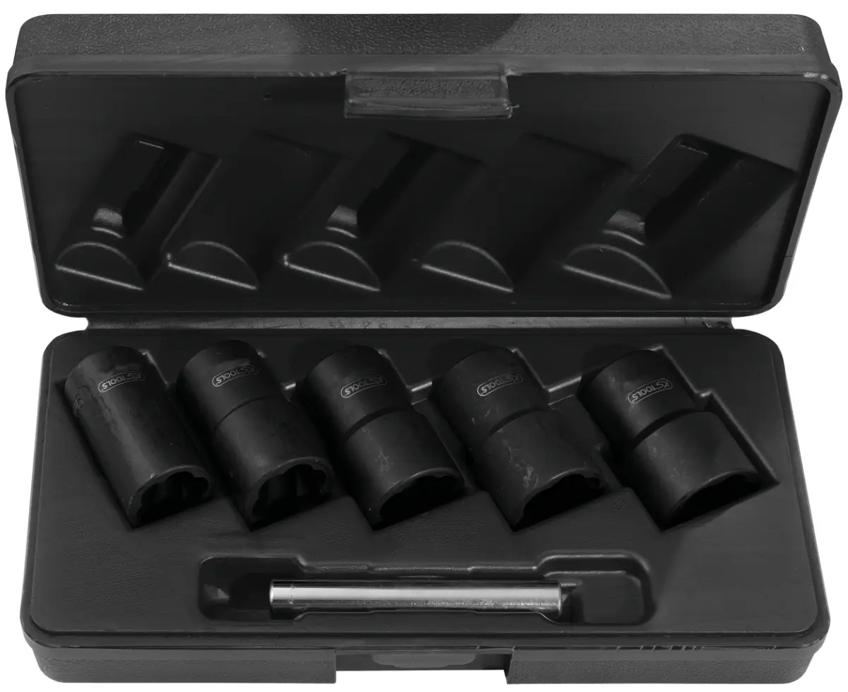 KS TOOLS – Coffret de douilles spéciales à chocs, 6 pièces – 913.1240