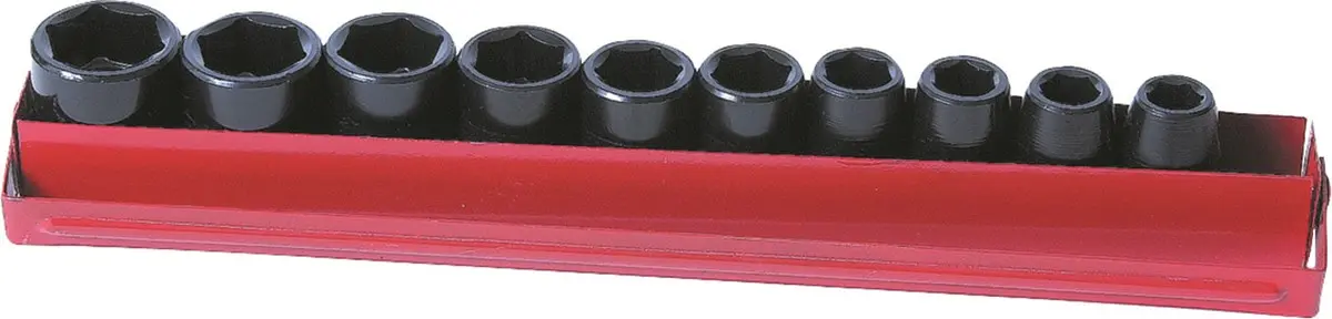 DRAKKAR – Douilles à chocs 1/2" de 11 à 24mm – blister de 10 pcs – 6388