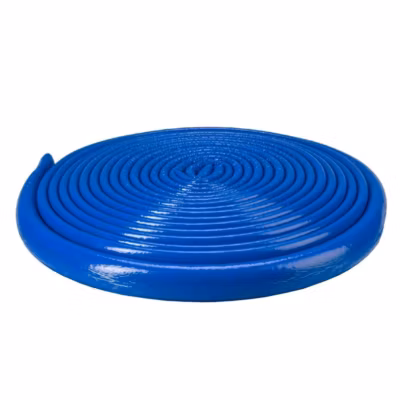 Gaine mousse isolante 6 mm pour tube et tuyau diam18 mm Bleu 10 m