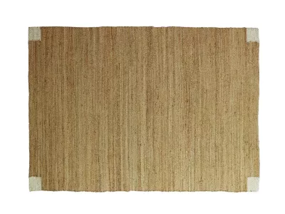 Tapis en jute tissé main – 200 x 290 cm – Naturel – ARAYA
