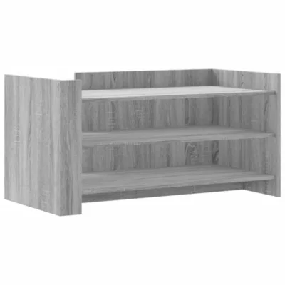 Table basse sonoma gris 100x50x50 cm bois d&rsquo;ingénierie vidaXL