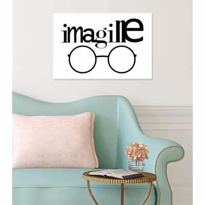 Tableau verre acrylique Imagine 60 x 40 cm – Décoration murale photo pour la maison