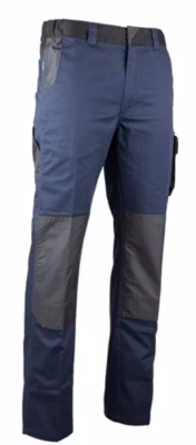 Pantalon VOLT multipoches bleu marine/gris foncé T50 – LMA LEBEURRE – 1792-T50
