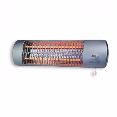Drexon 704200 – Réglette infrarouge murale 1200W – 13 x 56 x 16,5 cm – Mise en marche par tirette – Gris