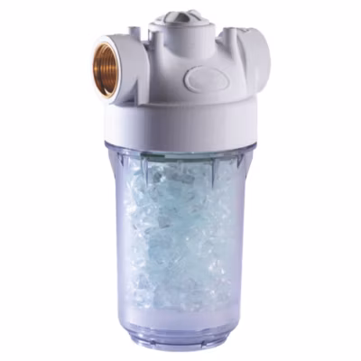 Aquawater – Mini-filtre double action anti-corrosion et anti-calcaire pour chauffe-eau