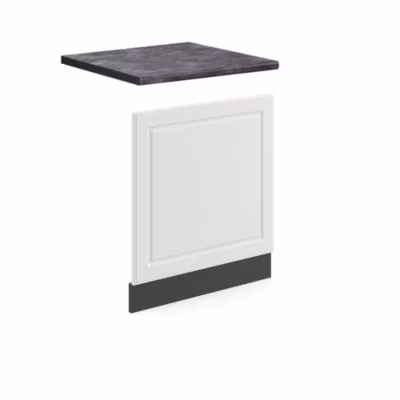 Vicco Façade Blanc campagne 60cm , PT Anthracite