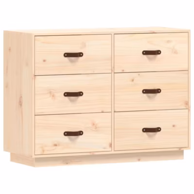 820142 vidaXL Buffet 100x40x75 cm Bois massif de pin