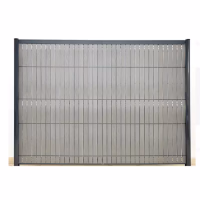 Kit d&rsquo;occultation Composite Long 60 m Haut 153×250 – couleur GRIS QUARTZ 3D WOOD