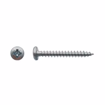 500 Vis Bois Tête Cylindrique Pozidriv 5 x 40 mm – Zingué blanc – D-Work