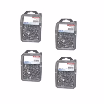 4 Coques de 50 Vis Tête Hexagonale F/Total 8 x 20 mm – DIN 933 – Inox A2 – D-Work