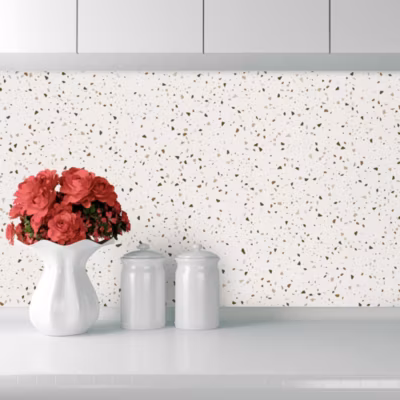 Crédence Adhésive Terrazzo Moka 100 x 40 cm