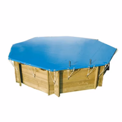 Bâche de protection piscine Linéa Ubbink 550 gr/m, Dimensions Linéa 350 x 1550 cm