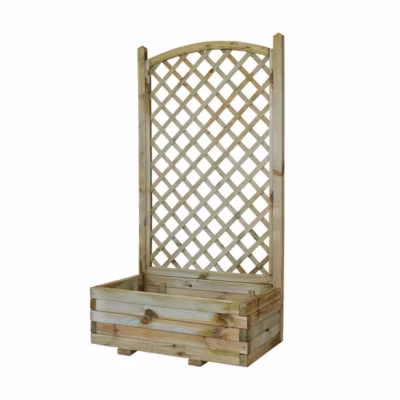 Jardinière + treillage en arc Chèvrefeuille