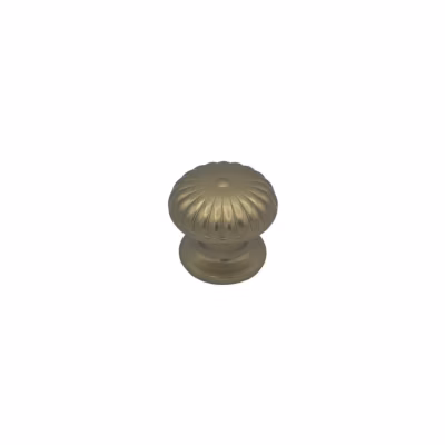 Bouton tirant de porte fixe D60 mm en aluminium Bronze poli – breveté .