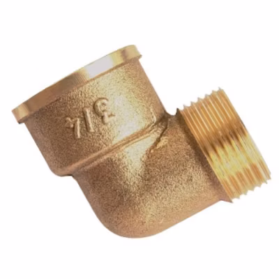 Coude mâle femelle 12×17 laiton – GARIS – D23502B