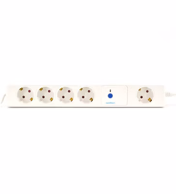 Multiprise Coupe Veille 5 emplacements Cable 1m30 103260 Avidsen