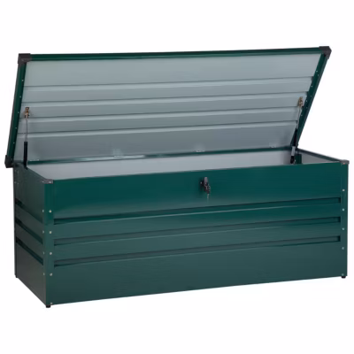 Coffre de rangement CEBROSA 165 cm 70 cm Vert foncé