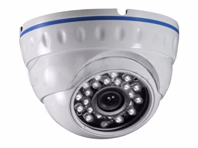 Caméra ip dôme métal ultrahd 4k (8mp / 3840×2160) poe