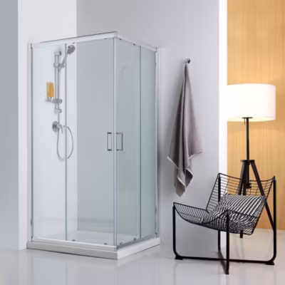 Porte De Douche 70X120 Complète Avec Receveur De Douche En Céramique H 6Cm.