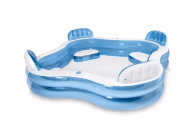 Piscine carrée sièges 229 x 229 cm – Intex
