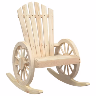 Chaise à bascule Adirondack bois de sapin massif vidaXL