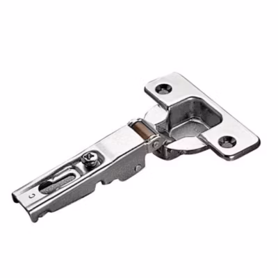 Charnière invisible à visser non clipsable droite finition argent – SALICE – C9A6C99