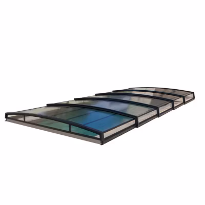 Abri piscine MONTEO 5 voûtes – 10,50 x 4,80 m