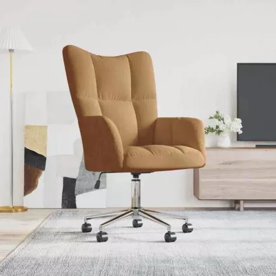 vidaXL Chaise de Relaxation Fauteuil de Détente Siège de Relaxation Chaise de Détente Salon Salle de Séjour Intérieur Marron 32816