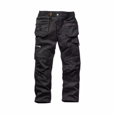 Pantalon Trade Flex Noir Taille 40 L – Confort Optimal, Résistant et Pratique – Scruffs