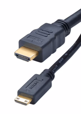 Cordon HDMI A mâle / HDMI C mâle