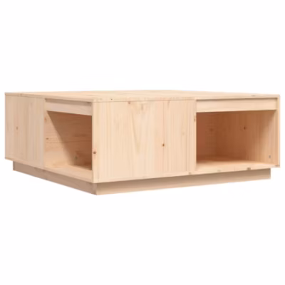 814519 vidaXL Table basse 100x101x40,5 cm Bois massif de pin