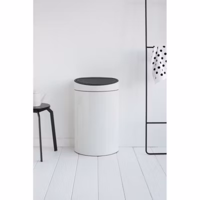 Poubelle Touch Bin 40 L Blanc, Brabantia