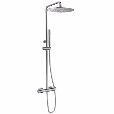 Colonne de douche thermostatique LOOP Chrome
