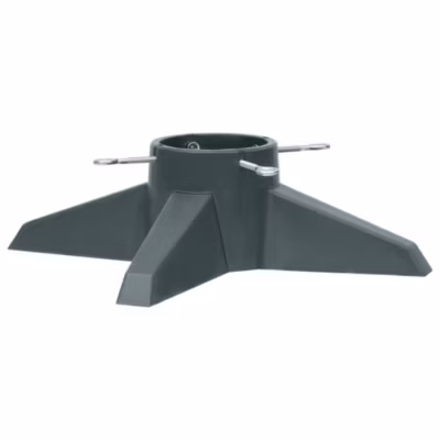 Support de sapin de Noël Vert 55,5×55,5×15 cm vidaXL