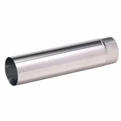 Tuyau rigide aluminium 500mm D125 – TEN – 950125