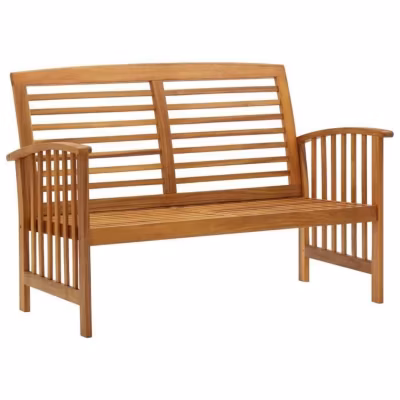 vidaXL Banc de jardin 119 cm Bois d&rsquo;acacia solide