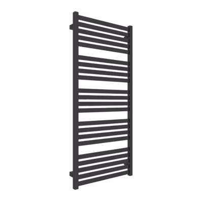Sèche-serviette eau chaude noir de 600mm de haut et 430mm de large – 245 Watt – MAR600/430ZXN