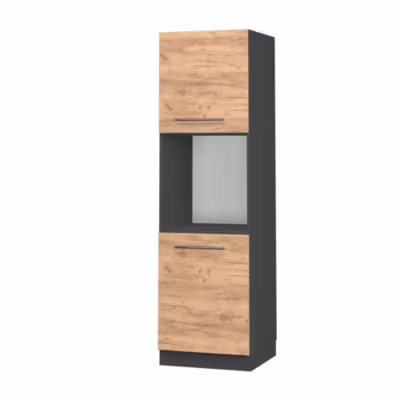 Vicco Meuble pour four Chêne de force doré 60cm ouvert
